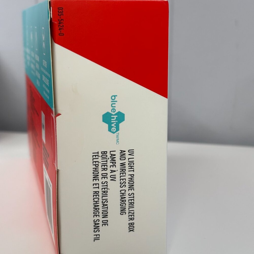 NWT Bluehive UV Phone Sterilizer Box & Wireless Charging - Picture 7 of 7